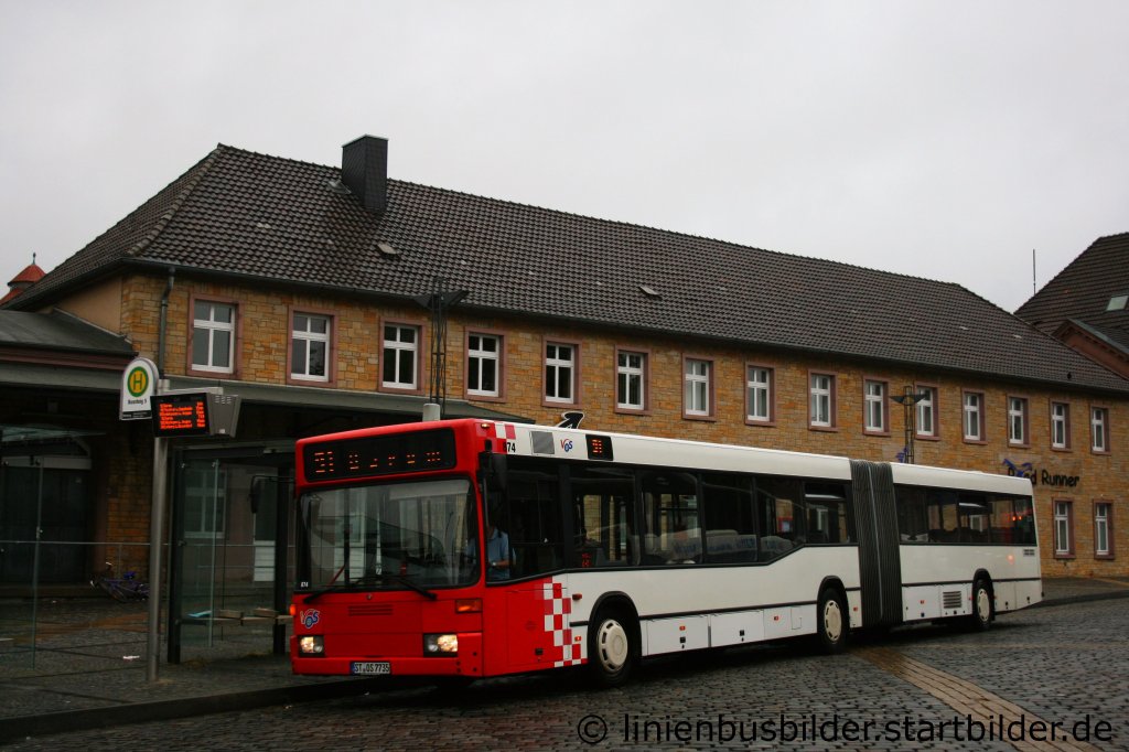 Charter Tours Srensen 874 (ST OS 7735).
Aufgenommen am HBF Osnabrck, 30.7.2011.