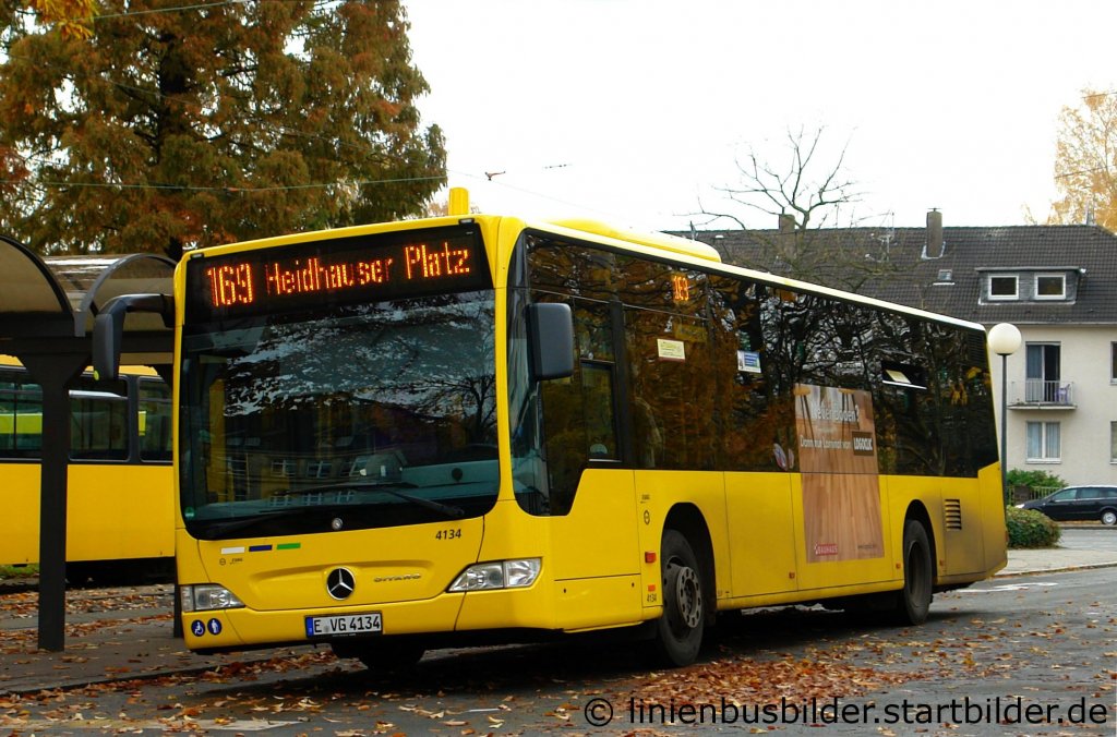 EVAG 4134 (E VG 4134) mit TB fr Logoclic.
Aufgenommen in Essen Bredeney am 3.10.2010.