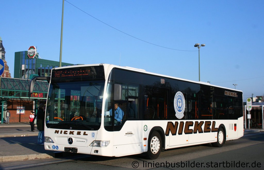 Nickel (GE RN 160).
Aufgenommen am HBF Gelsenkirchen, 27.3.2011.