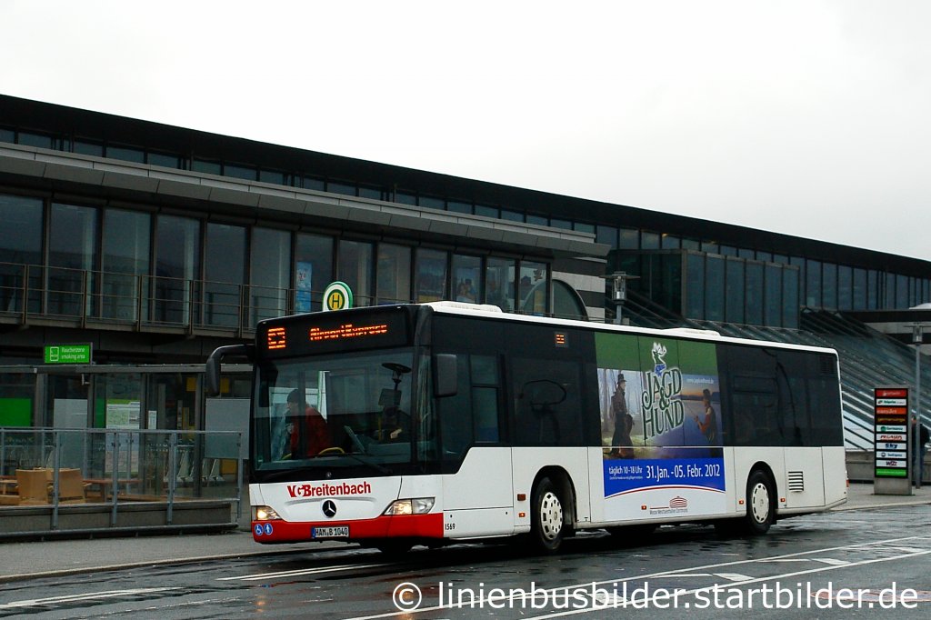 VGB Breitenbach 1569.
Aufgenommen am Flughafen Dortmund,8.1.2012.