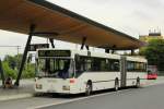 Dieser (UN T 268) MB 405 gehrt der Firma Knigsborner Busreisen.
Aufgenommen am ZOB Unna, 21.6.2012.