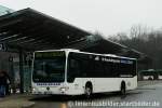 Urban Reisen (BOT L 4112) fhrt mit der Auftragsnummer 2886 fr die Vestische.
Aufgenommen in Marl Mitte, 31.12.2011.