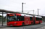 Solaris Urbino/169526/bsag-4558der-bus-wirbt-fuer-das BSAG 4558.
Der Bus wirbt fr das DB Europa Spezial.
Aufgenommen am Bahnhof Bremen Burg, 30.7.2011. 