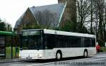 Klingenfu 70 (ME KL 7001).
Der Bus wurde von SL/Nogesbuss Norwegen bernommen.
Er hatte dort die Nummer 699.
Aufgenommen in Velbert an der Christuskirche am 15.1.2011.