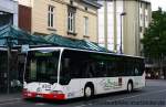 KVG (NE M 1084).
Der Bus wirbt fr die Schlieas Gmbh.
Aufgenommen in Mnchengladbach Rheydt, 2.7.2011.