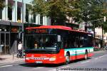 RVE (AC RV 7004) mit der Linie 57.
Der Bus wirbt fr FOM.
Aufgenommen am Luisenbrunnen in Aachen, 17.08.2011.