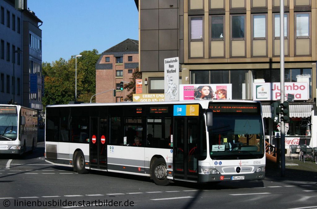 Mbus 0904 (MG YN 107).
Aufgenommen am HBF Mnchengladbach,10.10.2010.