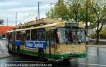 Dieser Historische MAN O-Bus von den Stadtwerken Solingen war am 1.10.2010 unterwegs zum Mngstener Brckenfest.